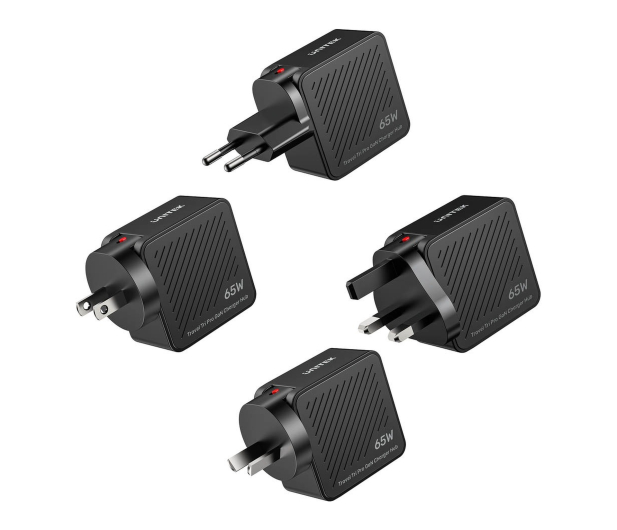 Unitek Hub podróżny GaN 3w1 HDMI/USB-A/USB-C 4k 60Hz PD 65W - 1529986 - zdjęcie 2